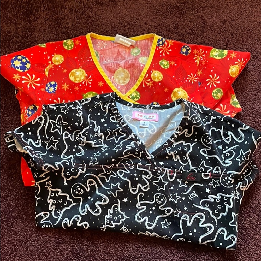 Holiday Themed Nursing Scrubs Bundle